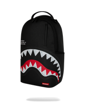 Load image into Gallery viewer, SPRAYGROUND SHARK CENTRAL FAUX EMBROIDERED SHARK BACKPACK