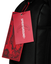 Load image into Gallery viewer, SPRAYGROUND SHARK CENTRAL FAUX EMBROIDERED SHARK BACKPACK