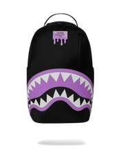 Load image into Gallery viewer, SPRAYGROUND  SHARK CENTRAL PASSPORT PURPLE BACKPACK