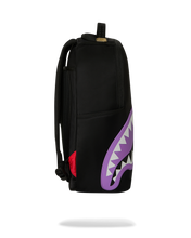 Load image into Gallery viewer, SPRAYGROUND  SHARK CENTRAL PASSPORT PURPLE BACKPACK