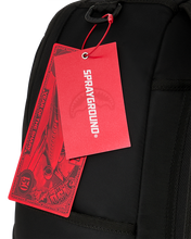 Load image into Gallery viewer, SPRAYGROUND SHARK CENTRAL BLACK NYLON GRAY EMBOSSED BACKPACK B9636