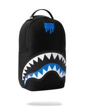 Load image into Gallery viewer, SPRAYGROUND SHARK CENTRAL PASSPORT BLUE BACKPACK