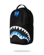 Load image into Gallery viewer, SPRAYGROUND SHARK CENTRAL PASSPORT BLUE BACKPACK