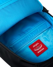 Load image into Gallery viewer, SPRAYGROUND SHARK CENTRAL PASSPORT BLUE BACKPACK