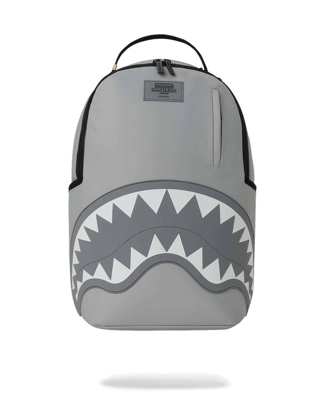 SPRAYGROUND SHARK CENTRAL TONAL GRAY NYLON BACKPACK – BLUE CITY NYC