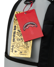 Load image into Gallery viewer, SPRAYGROUND SHARK CENTRAL TONAL GRAY NYLON BACKPACK