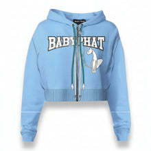 Load image into Gallery viewer, BABY PHAT PURRRFECT ZIP HOODY