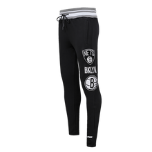 Load image into Gallery viewer, PRO STANDARD NBA BROOKLYN NETS RETRO CLASSIC SWEATPANTS