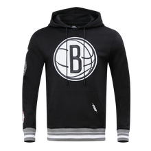 Load image into Gallery viewer, PRO STANDARD NBA BROOKLYN NETS RETRO CLASSIC PO HOODIE