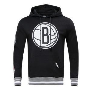 PRO STANDARD NBA BROOKLYN NETS RETRO CLASSIC PO HOODIE