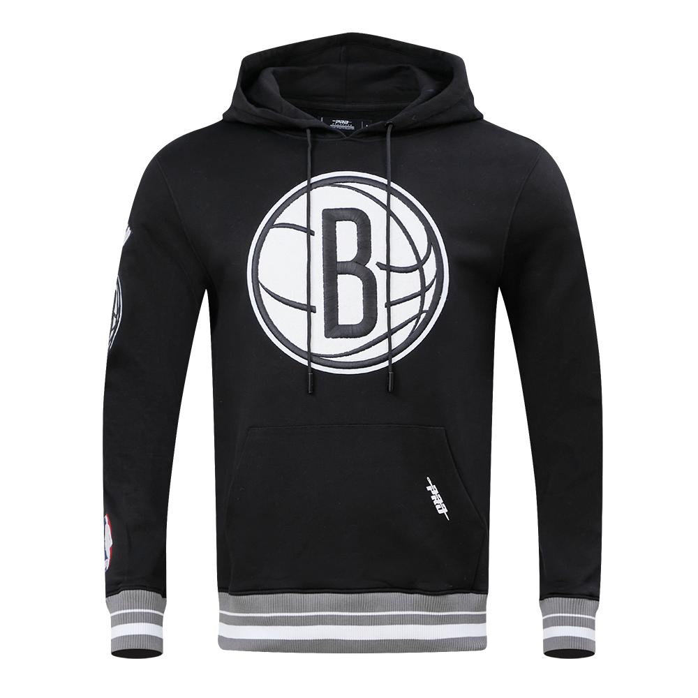 PRO STANDARD NBA BROOKLYN NETS RETRO CLASSIC PO HOODIE