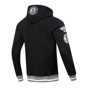 PRO STANDARD NBA BROOKLYN NETS RETRO CLASSIC PO HOODIE