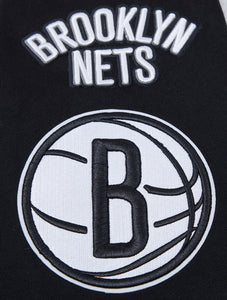 PRO STANDARD NBA BROOKLYN NETS RETRO CLASSIC PO HOODIE