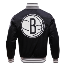 Load image into Gallery viewer, PRO STANDARD MLB BROOKLYN NETS RETRO CLASSIC  SATIN JACKET