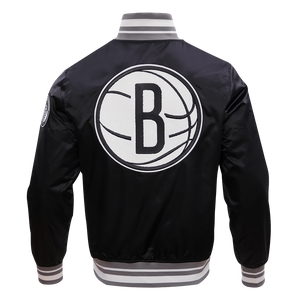 PRO STANDARD MLB BROOKLYN NETS RETRO CLASSIC  SATIN JACKET