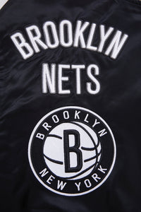 PRO STANDARD MLB BROOKLYN NETS RETRO CLASSIC  SATIN JACKET