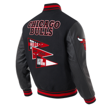 Load image into Gallery viewer, PRO STANDARD  NBA CHICAGO BULLS RIB WOOL VARSITY JACKET