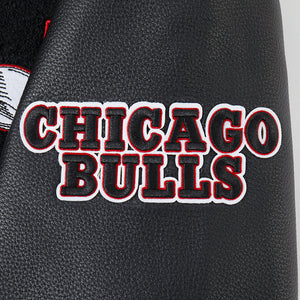 PRO STANDARD  NBA CHICAGO BULLS RIB WOOL VARSITY JACKET