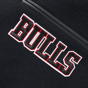 PRO STANDARD  NBA CHICAGO BULLS RIB WOOL VARSITY JACKET