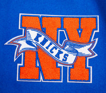 Load image into Gallery viewer, PRO STANDARD  NEW YORK KNICKS RETRO RIP WOOL VARSITY JACKET