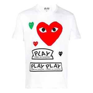 COMME DES GARSONS PLAY T.SHIRT (P1T280)