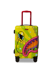 Load image into Gallery viewer, SPRAYGROUND SLIME DIME SHARKNAUTICS HARDSHELL CARRY-ON