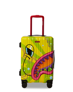 SPRAYGROUND SLIME DIME SHARKNAUTICS HARDSHELL CARRY-ON