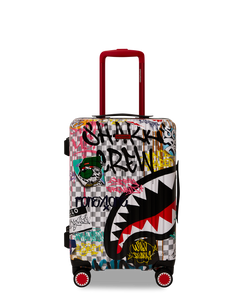 SPRAYGROUND CREATE ANOTHER DAY SHARKNAUTICS HARDSHELL CARRY-ON