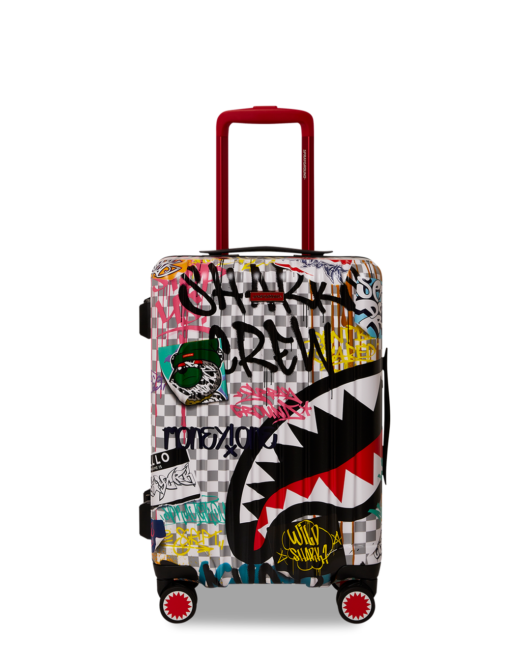 SPRAYGROUND CREATE ANOTHER DAY SHARKNAUTICS HARDSHELL CARRY-ON