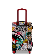 Load image into Gallery viewer, SPRAYGROUND CREATE ANOTHER DAY SHARKNAUTICS HARDSHELL CARRY-ON