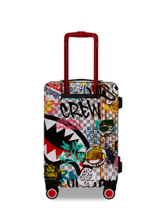 SPRAYGROUND CREATE ANOTHER DAY SHARKNAUTICS HARDSHELL CARRY-ON