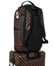 Load image into Gallery viewer, SPRAYGROUND SHARKS IN PARIS GRIN &amp; GRIND WTF BUBBLE CARRY-ON LUGGAGE CL327
