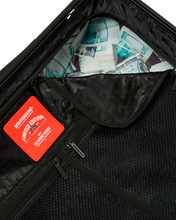 Load image into Gallery viewer, SPRAYGROUND SHARKS IN PARIS GRIN &amp; GRIND WTF BUBBLE CARRY-ON LUGGAGE CL327
