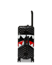 Load image into Gallery viewer, SPRAYGROUND SHINOBI SHARKS IN PARIS WTF BUBBLY CHECK CARRY-ON LUGGAGE