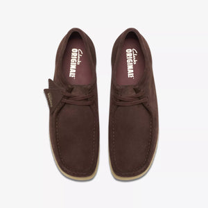 CLARKS WALLABEE SUEDE SHOES