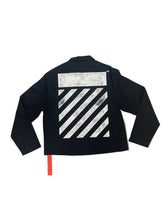 Load image into Gallery viewer, L/AB OFF-WHITE DIAG CANVAS JACKET