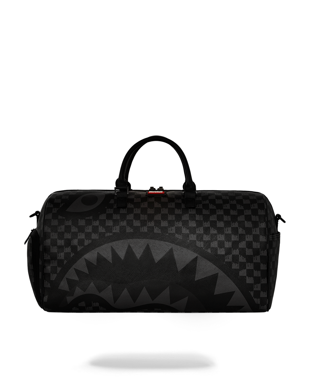 SPRAYGROUND HANGOVER GREY DRIP DUFFLE BAG