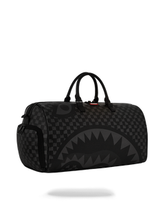 SPRAYGROUND HANGOVER GREY DRIP DUFFLE BAG