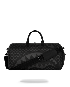 SPRAYGROUND HANGOVER GREY DRIP DUFFLE BAG