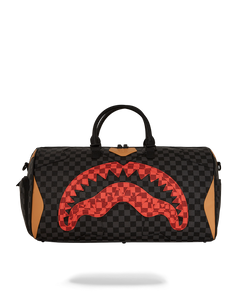 SPRAYGROUND EVIL TRIPLE DECKER DUFFLE BAG