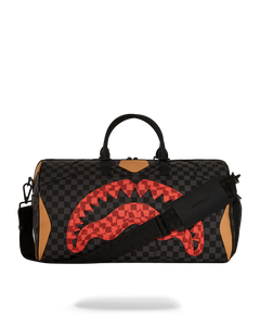 SPRAYGROUND EVIL TRIPLE DECKER DUFFLE BAG