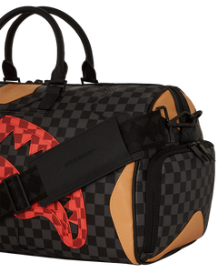 SPRAYGROUND EVIL TRIPLE DECKER DUFFLE BAG