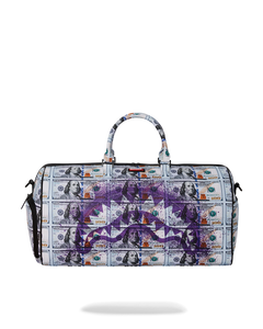 SPRAYGROUND MONEY SPLAT DUFFLE BAG