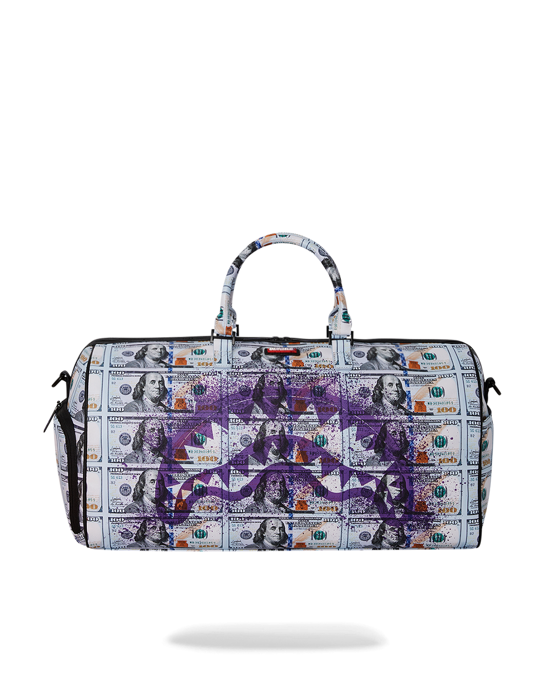 SPRAYGROUND MONEY SPLAT DUFFLE BAG