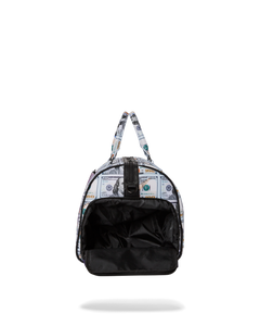 SPRAYGROUND MONEY SPLAT DUFFLE BAG