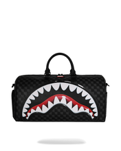 Load image into Gallery viewer, SPRAYGROUND SHARKS IN PARIS BALLOON  BLACK LARGE DUFFLE BAG