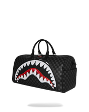 Load image into Gallery viewer, SPRAYGROUND SHARKS IN PARIS BALLOON  BLACK LARGE DUFFLE BAG