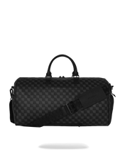 Load image into Gallery viewer, SPRAYGROUND SHARKS IN PARIS BALLOON  BLACK LARGE DUFFLE BAG