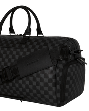 Load image into Gallery viewer, SPRAYGROUND SHARKS IN PARIS BALLOON  BLACK LARGE DUFFLE BAG