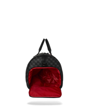 Load image into Gallery viewer, SPRAYGROUND SHARKS IN PARIS BALLOON  BLACK LARGE DUFFLE BAG